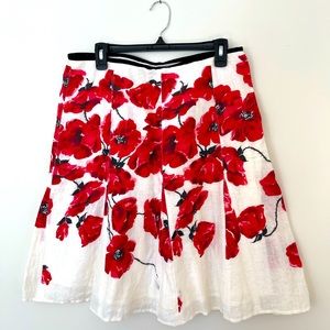 Linen Spanner a-line skirt size 12